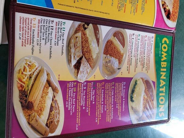 Trejo's Mexican Restaurant - Hot Springs, AR menu_pic