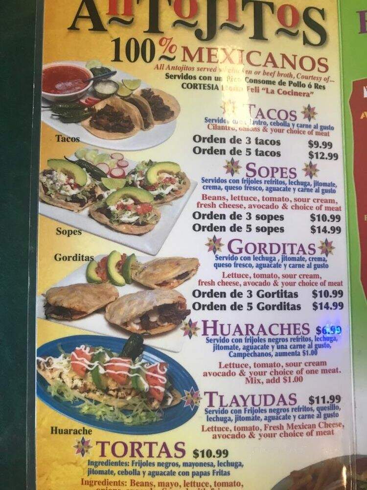 Trejo's Mexican Restaurant - Hot Springs, AR menu_pic
