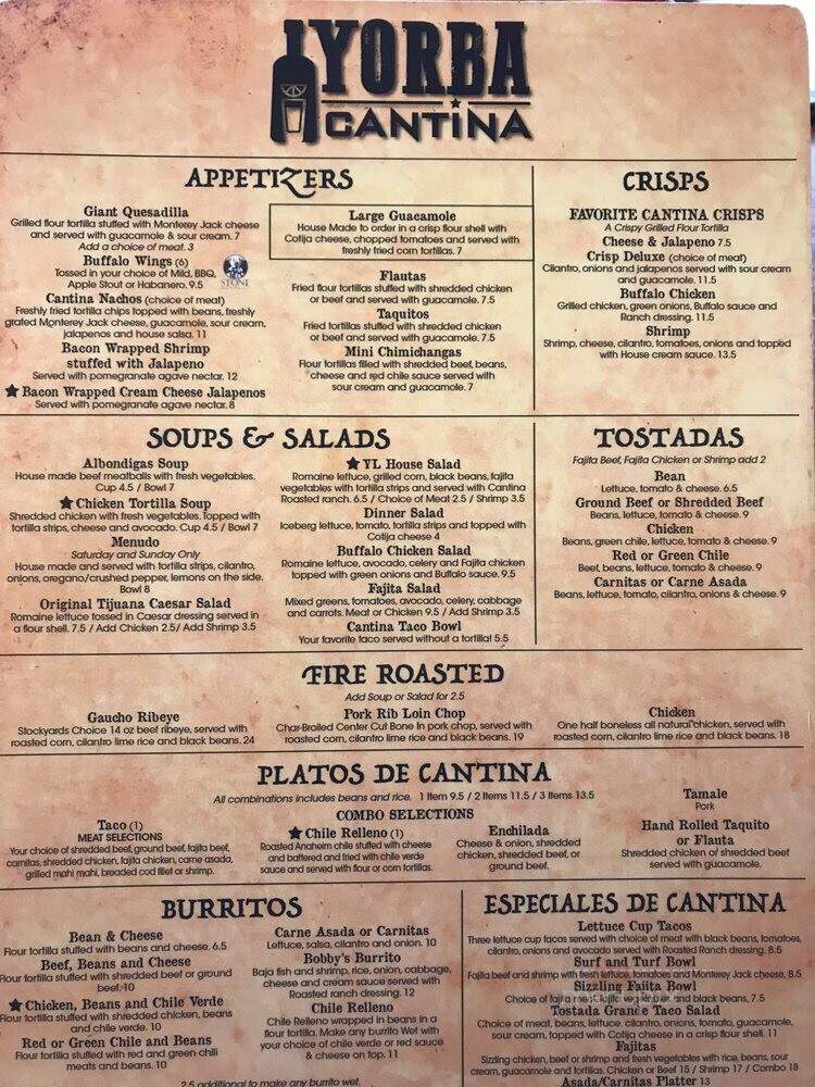 Yorba Cantina - Yorba Linda, CA