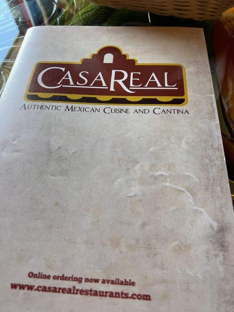 Casa Real - Madison Heights, MI menu_pic