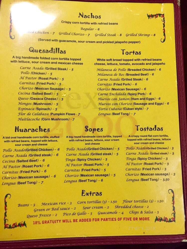 Mexico 2000 Restaurant - Brooklyn, NY