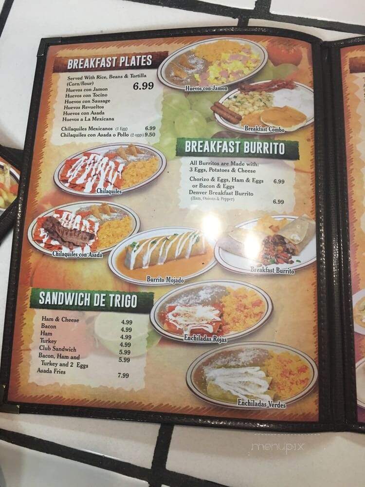 Taqueria El Trueno - Anaheim, CA menu_pic