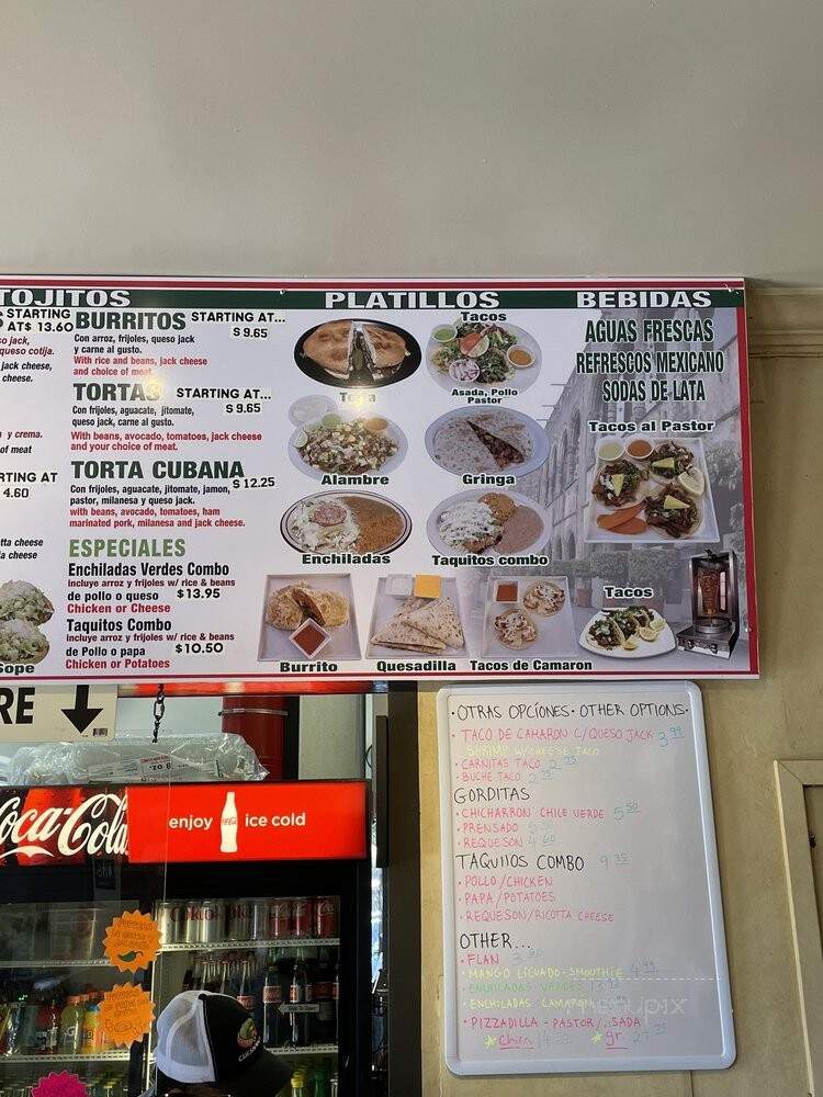 Taqueria Cuernavaca - Santa Barbara, CA menu_pic