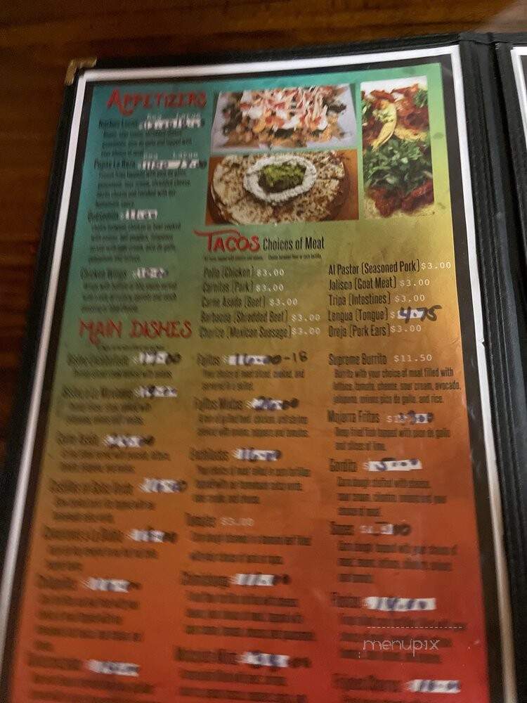 Taqueria la Raza - New Bedford, MA menu_pic