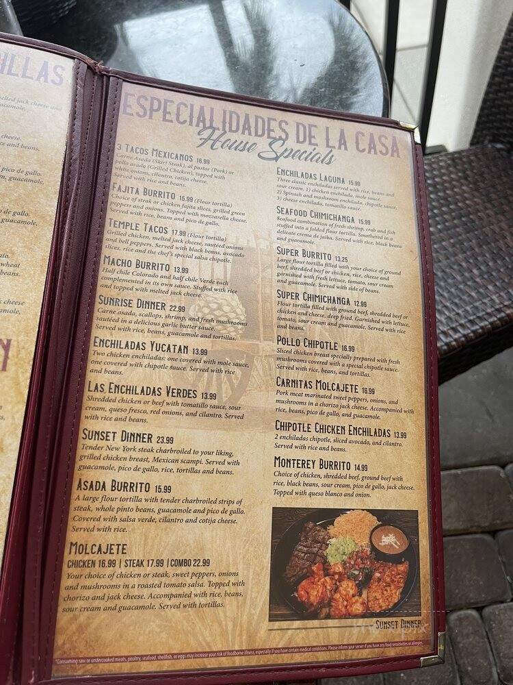 Fiesta Jalisco - Indialantic, FL menu_pic