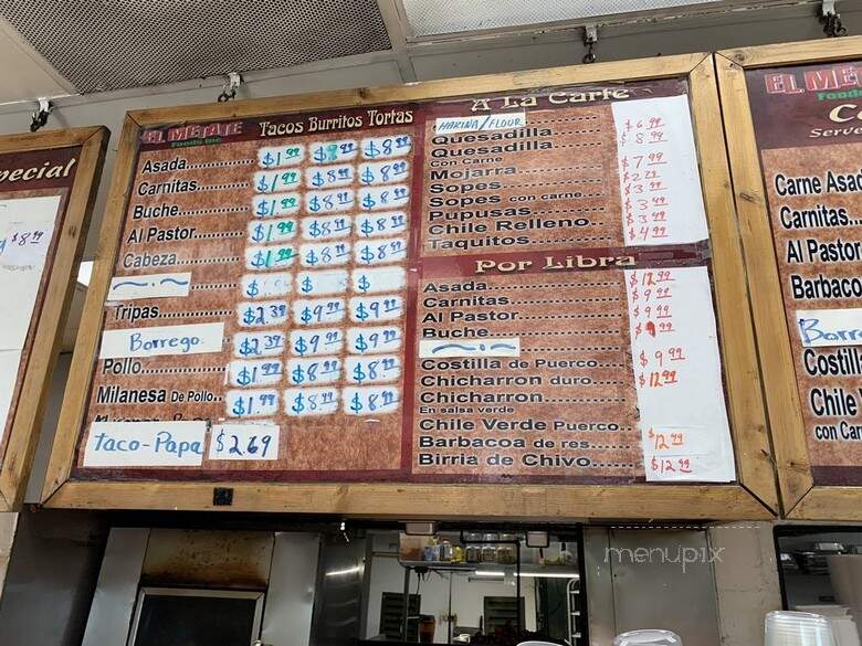 El Metate Mercado - Orange, CA menu_pic