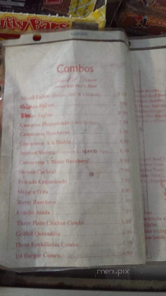 La Chelita Mini Market - Hawthorne, CA menu_pic