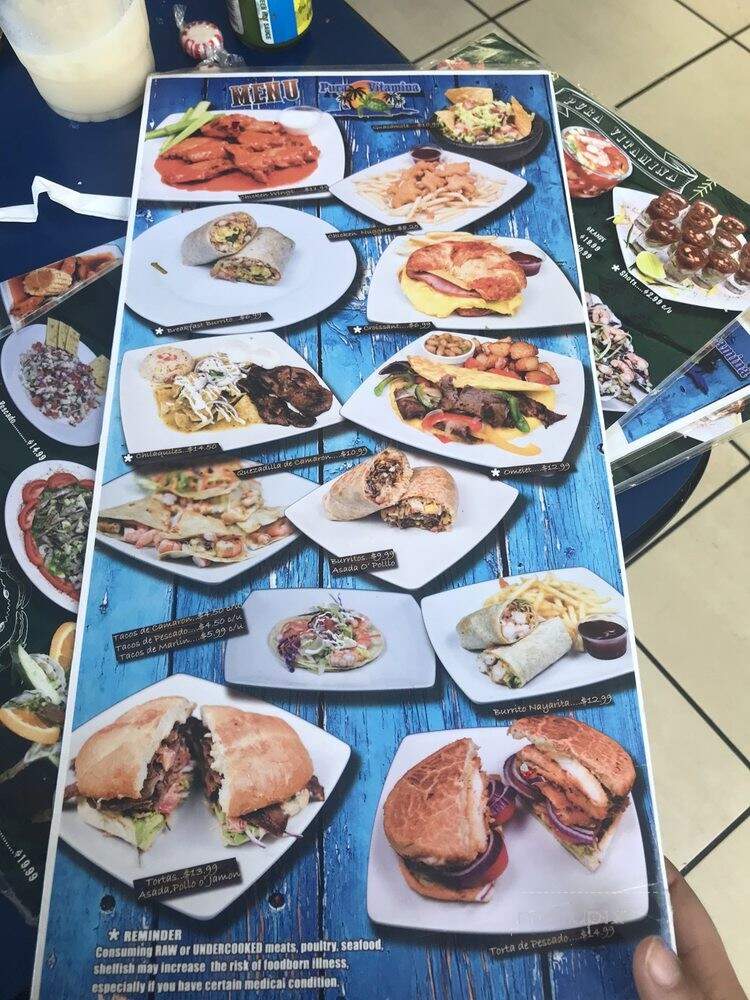 Mariscos Riviera Nayarit - San Jose, CA menu_pic
