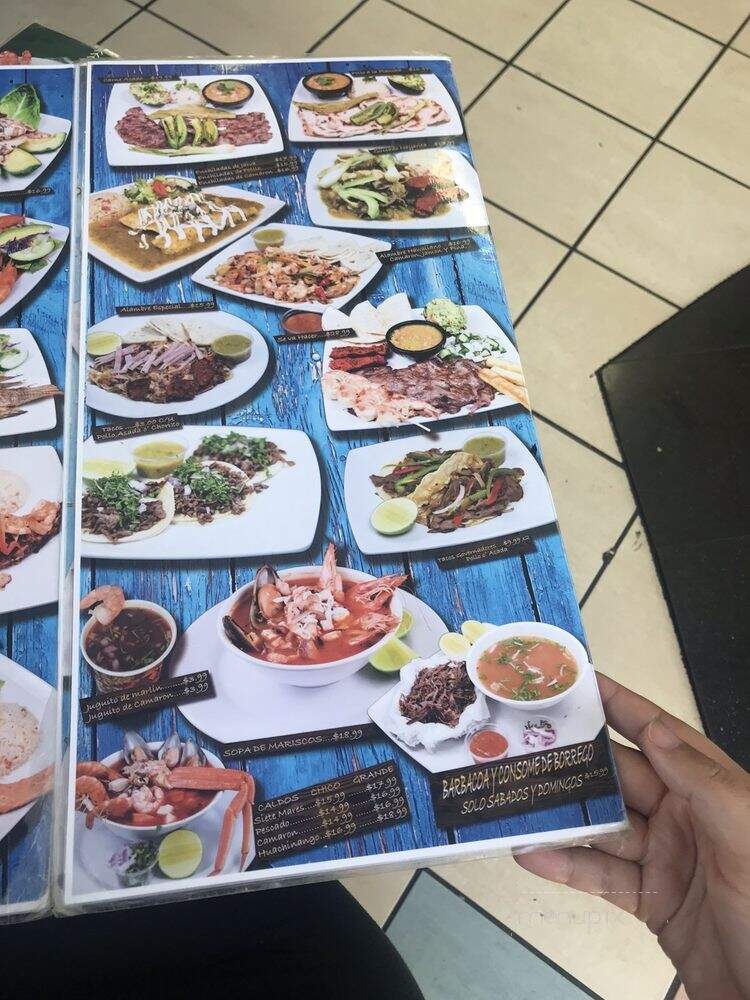 Mariscos Riviera Nayarit - San Jose, CA menu_pic