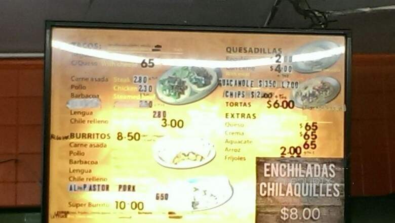 Mini Palapita - Chicago, IL menu_pic