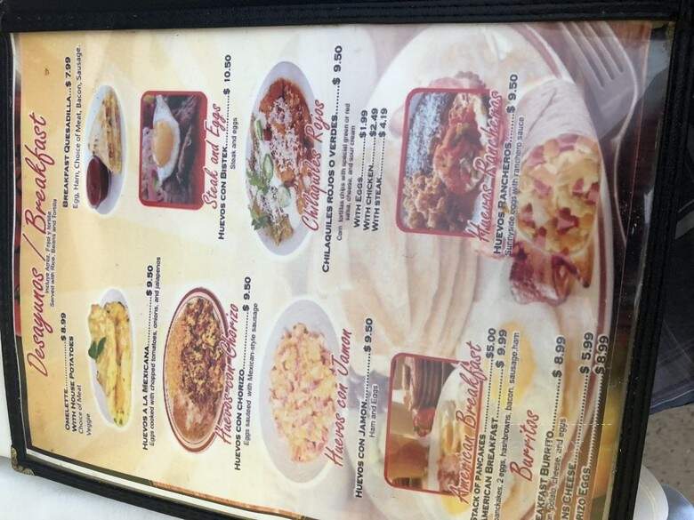 La Casita Rivera - Long Beach, CA menu_pic