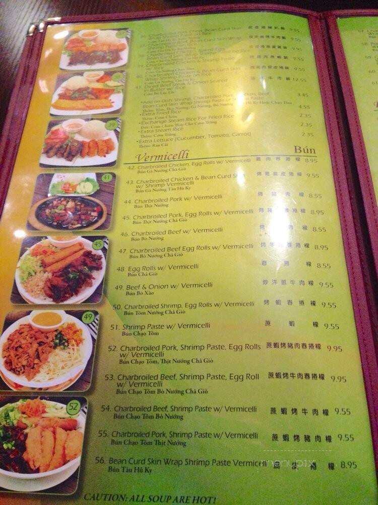 Eagle Rock Noodle & Grill - Los Angeles, CA menu_pic