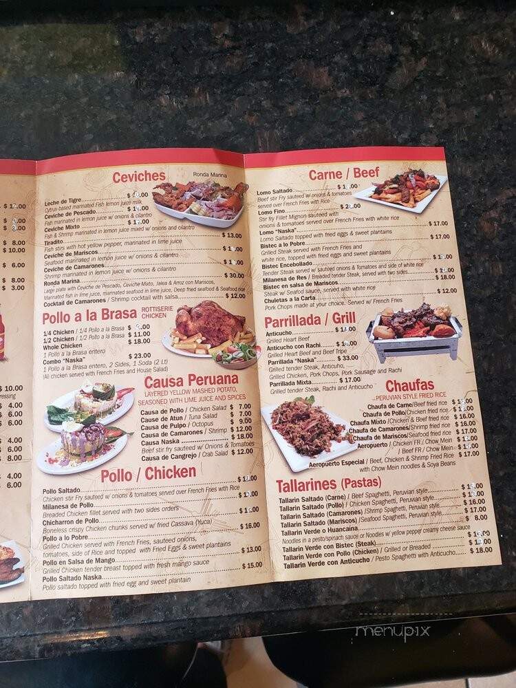 Las Lineas de Nazca - New Rochelle, NY menu_pic