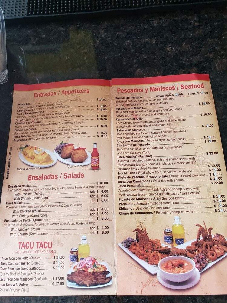 Las Lineas de Nazca - New Rochelle, NY menu_pic