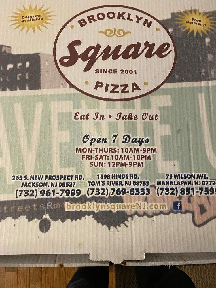 Brooklyn Square Pizza - Jackson, NJ