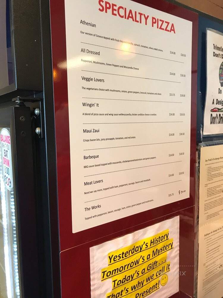 Mountain Dick's Pizza - Jay, VT