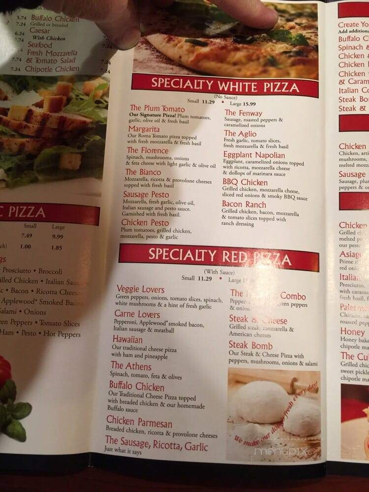 Panini Pizzeria - Middleton, MA menu_pic