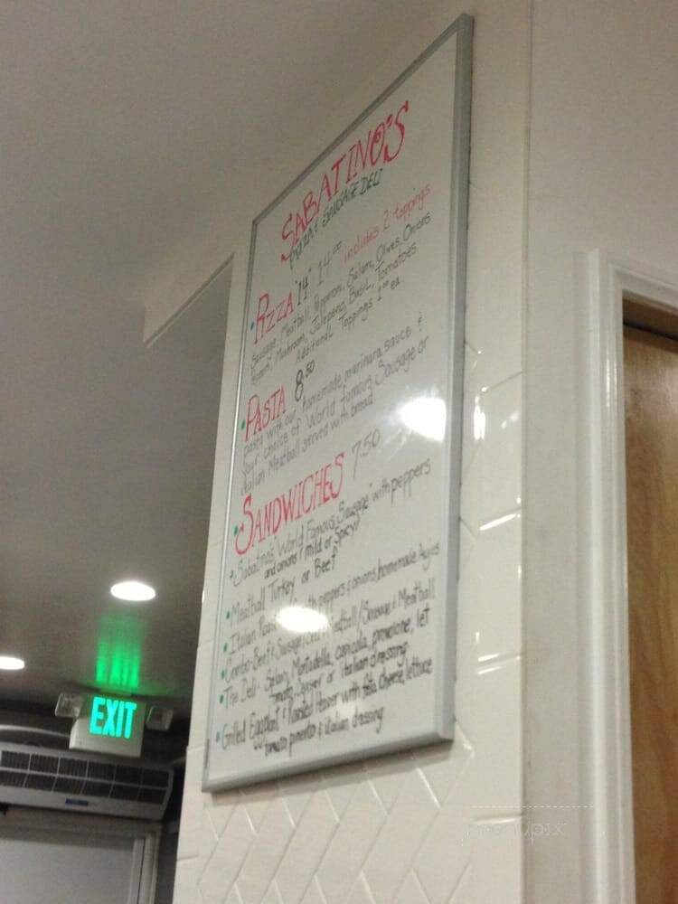 Sabatino's Pizza & Sausage Company - Newport Beach, CA menu_pic