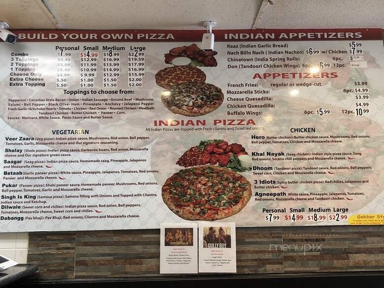 Tasty Indian Pizza - Sunnyvale, CA