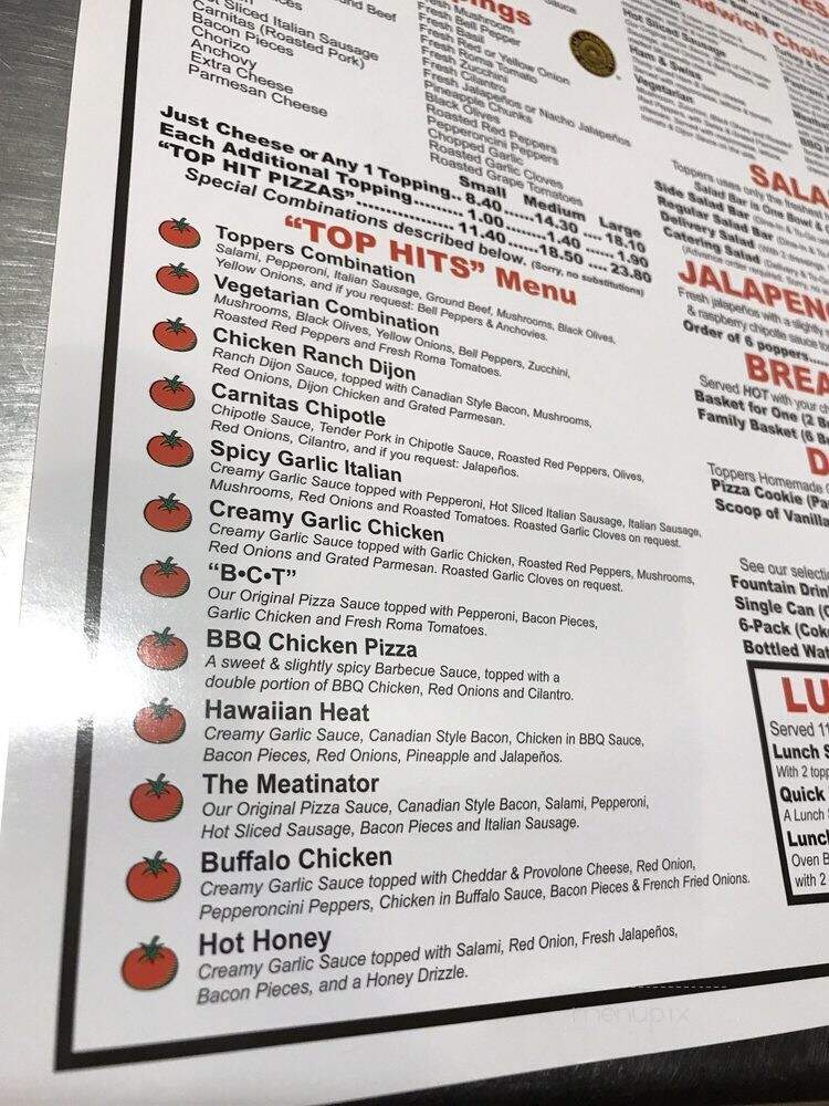 Toppers Pizza Place - Santa Clarita, CA