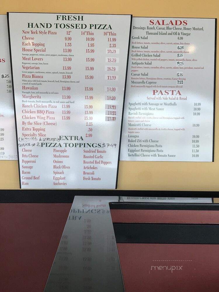 La Delizia - Fredericksburg, VA menu_pic