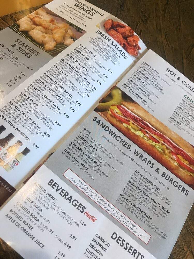 Paisano's Pizza - Woodbridge, VA menu_pic