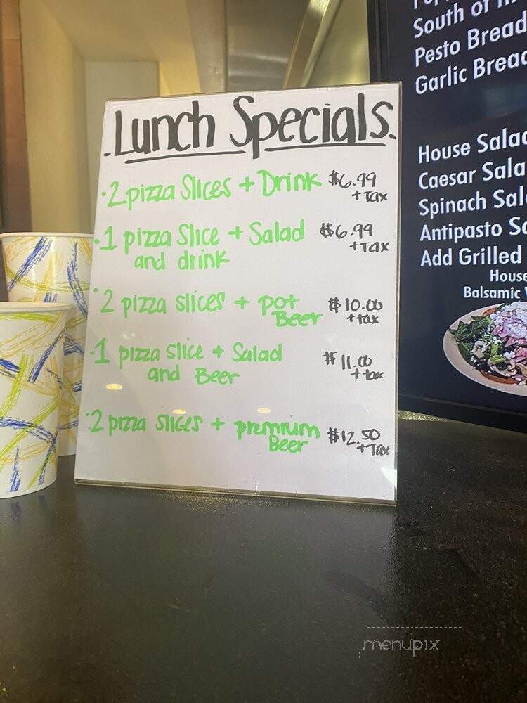 Pizza on Tap - Vista, CA menu_pic