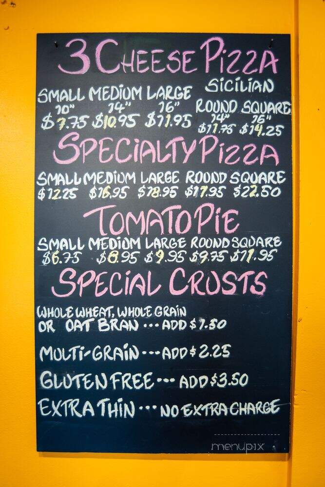 A Casa Pizza - Newtown, PA menu_pic