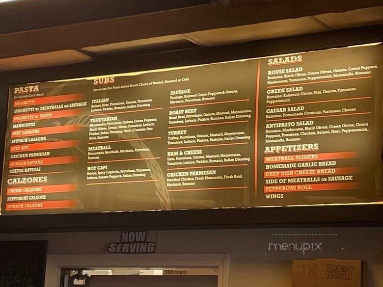 Tonys Pizza Nashville - Nashville, TN menu_pic