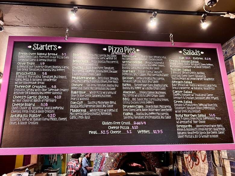 Fresh Wood Fired Pizza West - Asheville, NC menu_pic