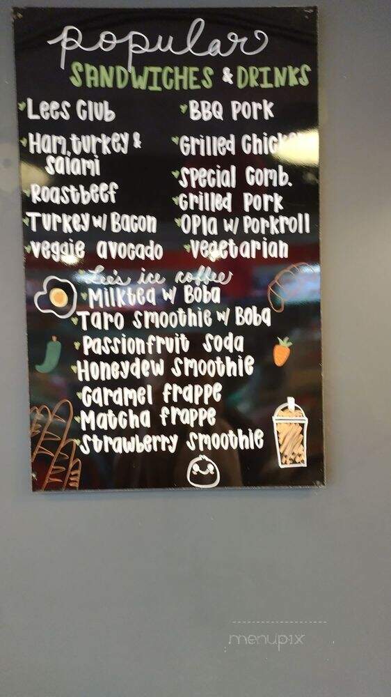 Lee's Sandwiches - Long Beach, CA menu_pic