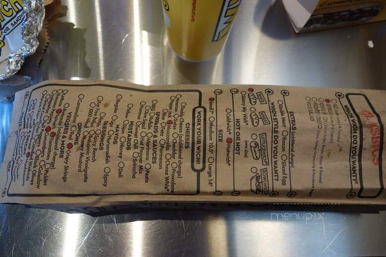 Which Wich - Hoffman Estates, IL menu_pic