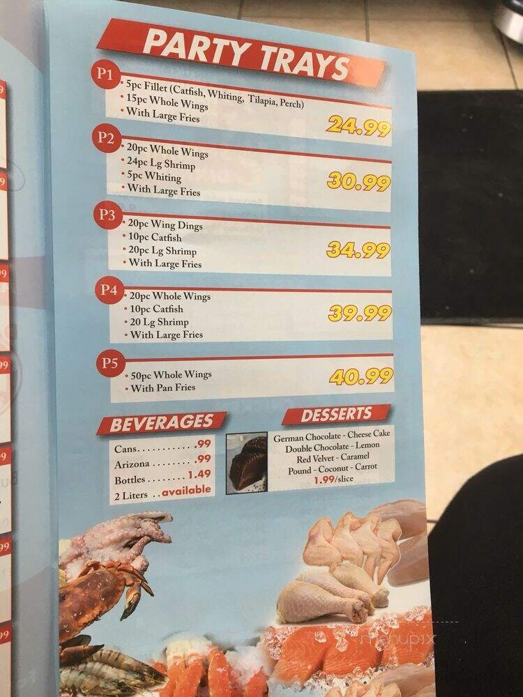 Daily Catch Fish & Grill - Southfield, MI menu_pic