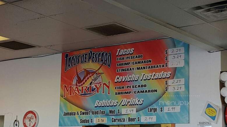 Tacos de Pescado Marlyn - El Centro, CA menu_pic