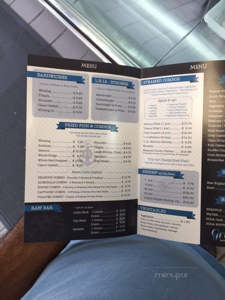 Grand Seafood - Brooklyn, NY menu_pic