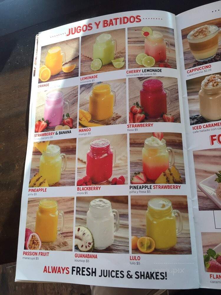 Noches de Colombia - Paterson, NJ menu_pic