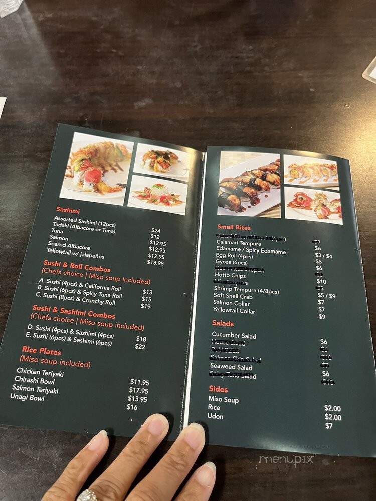 Hotto Sushi - Orange, CA menu_pic