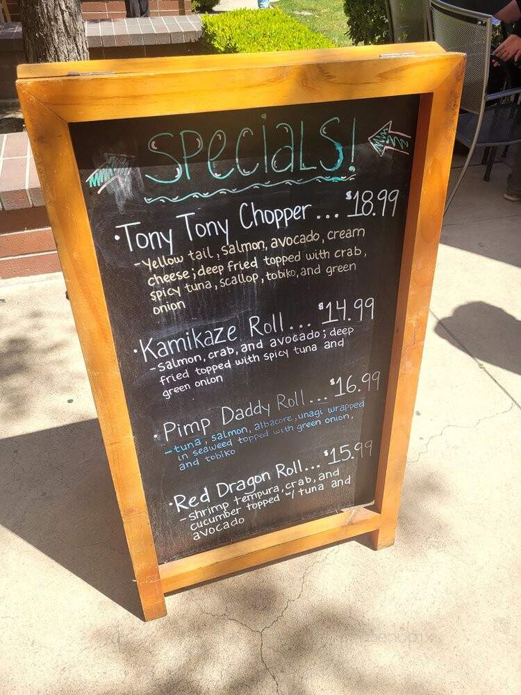 Umi Sushi - Fresno, CA menu_pic