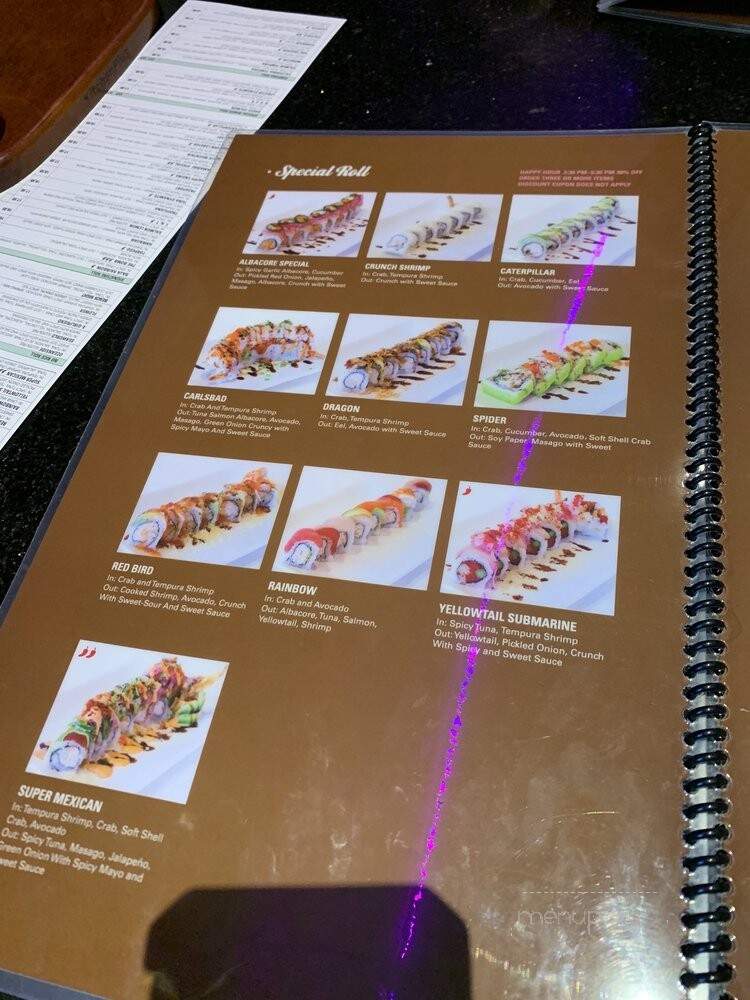 Yamariki Sushi - Carlsbad, CA menu_pic
