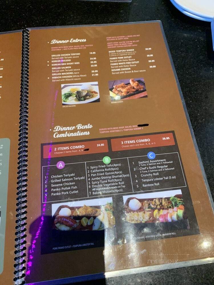 Yamariki Sushi - Carlsbad, CA menu_pic