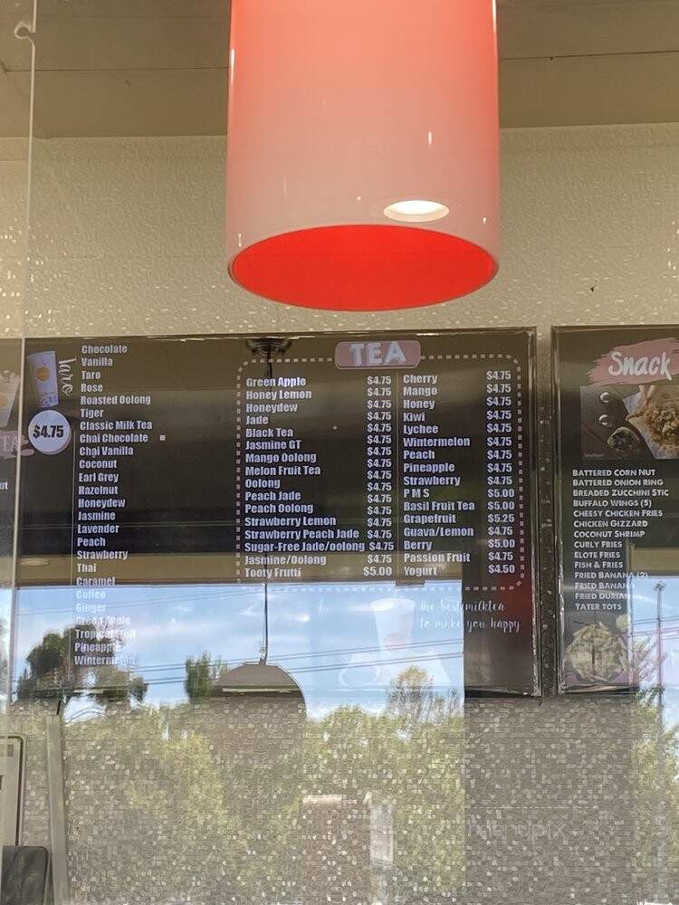 Tapioca Express - San Jose, CA menu_pic