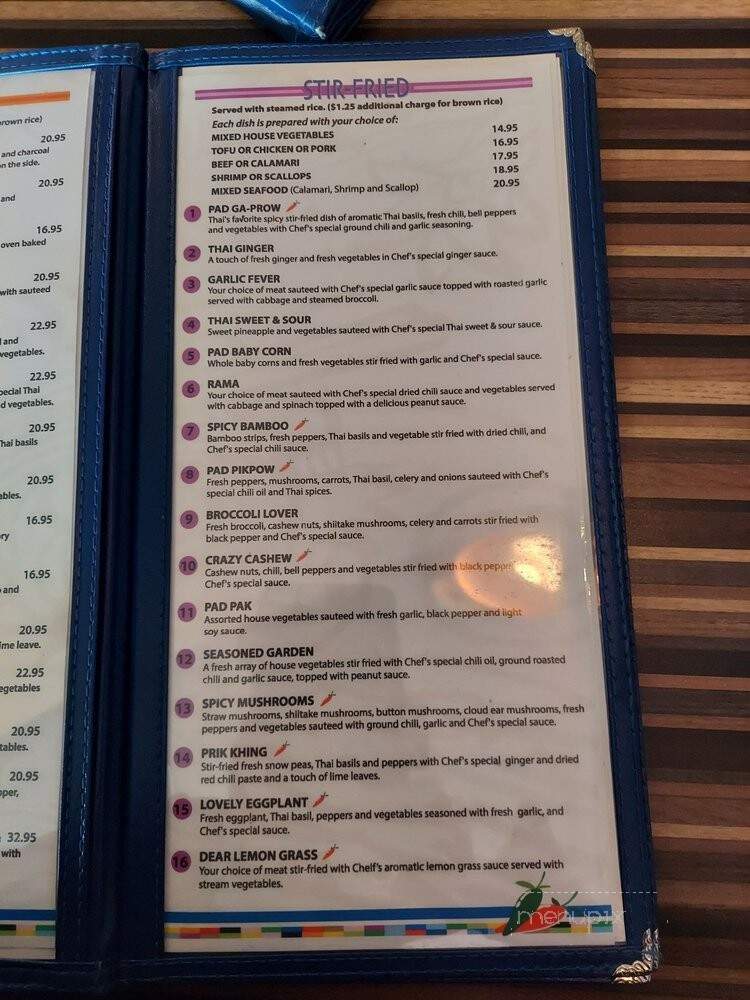 Thai Bite - Laguna Niguel, CA menu_pic