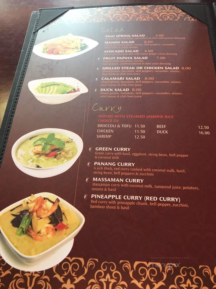 Tum Thai - Kenilworth, NJ menu_pic