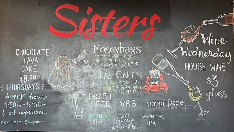 Sisters Thai Cafe - Rockford, IL menu_pic