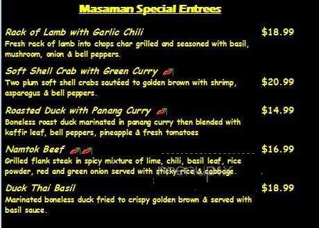 Masaman Thai Kitchen - Birmingham, AL