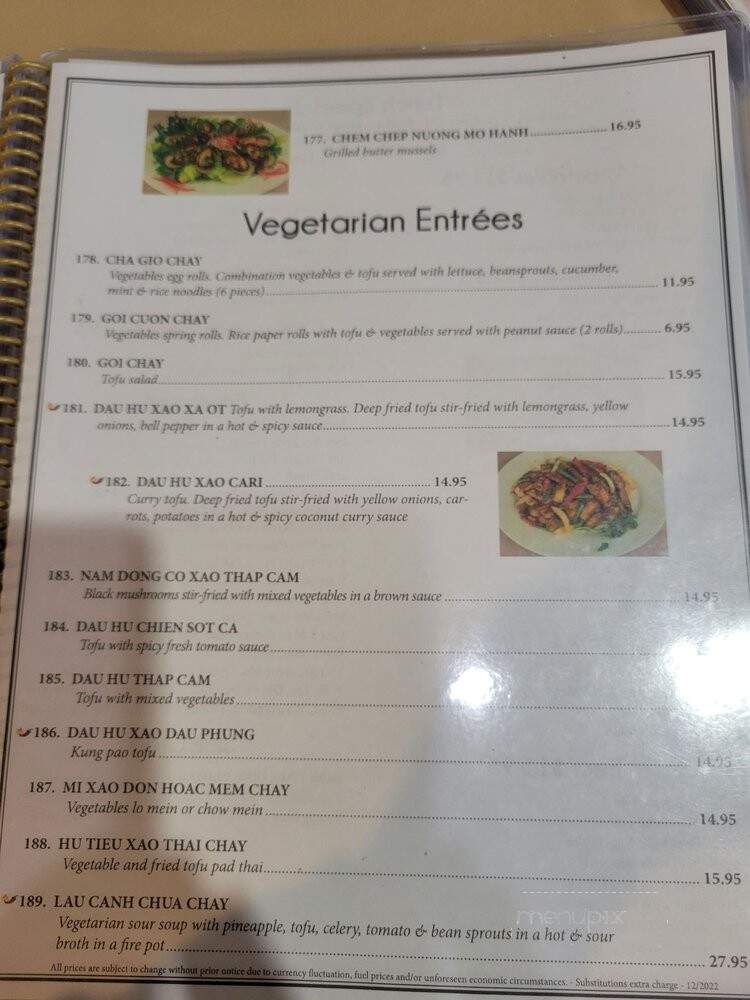 Saigon Basil - Denver, CO menu_pic