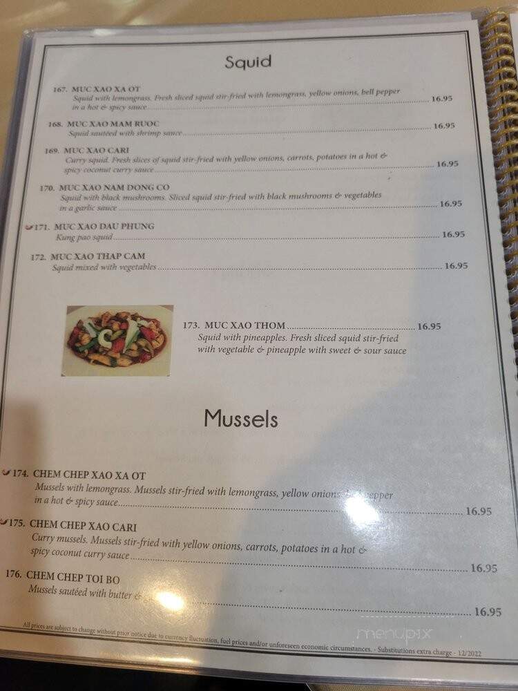 Saigon Basil - Denver, CO menu_pic