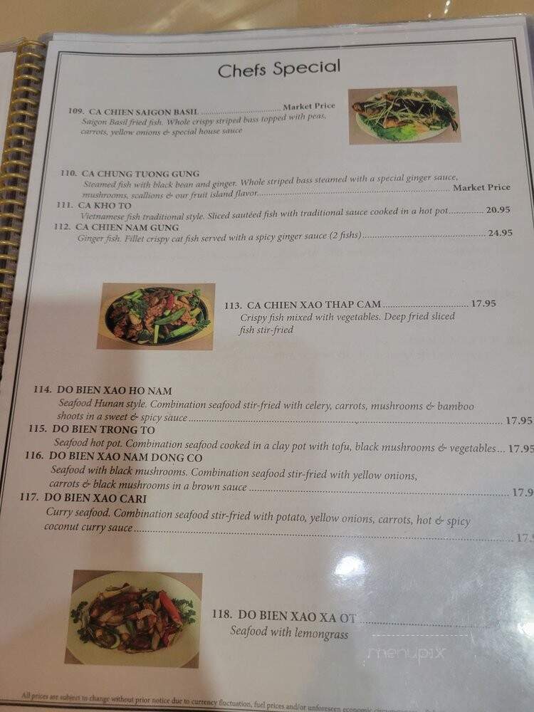 Saigon Basil - Denver, CO menu_pic