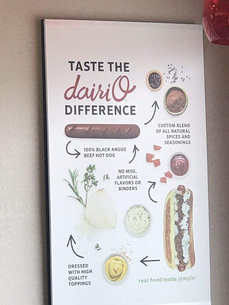 Dairi-O - Winston Salem, NC menu_pic