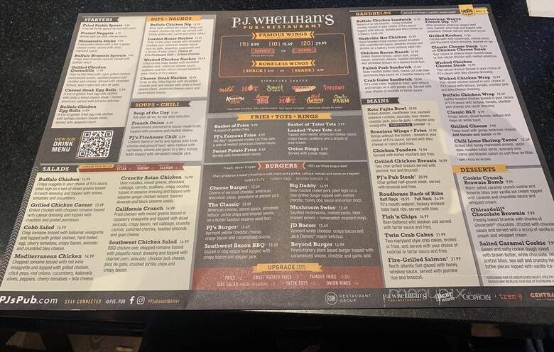 Pj Whelihan's West Chester - West Chester, PA menu_pic